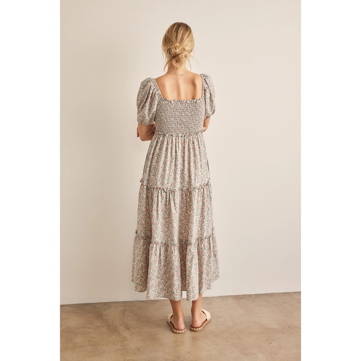 Flora Tiered Maxi Dress