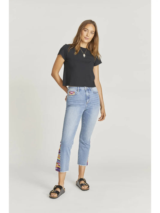 Clara Embroidered Jeans